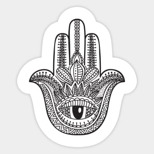 Hand Of Hamsa - Hand Of Fatima Sticker